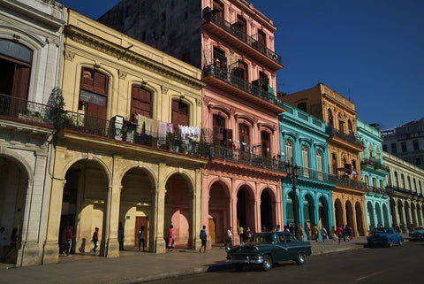 Old Buildings - Canvas Prints