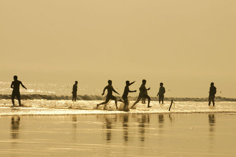 Fun In The Sea by Chiranjib Mazumdar
