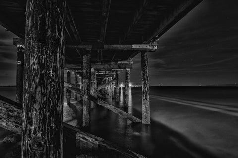 Below The Pier by Lone Tree Photography