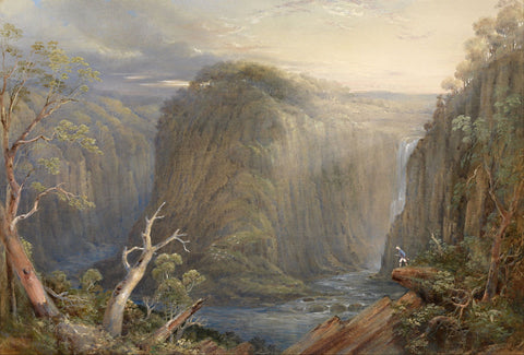 One Of The Falls On The Apsley - Life Size Posters by Conrad Martens