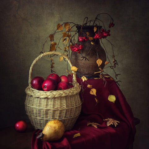 Autumn Still Life by Iryna Prykhodzka