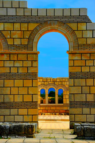 Great Basilica Of Pliska Bulgaria by Katya Georgieva Photography