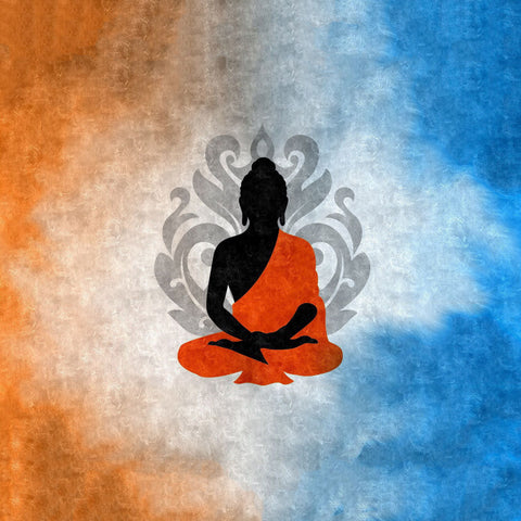 Silhouette Buddha - Life Size Posters by Sina Irani