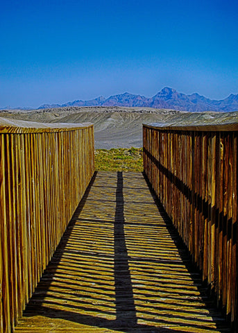 Walkway To Nowhere - Canvas Prints by Neal Lacroix