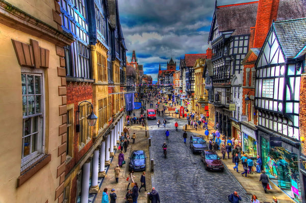 Chester City - Canvas Prints