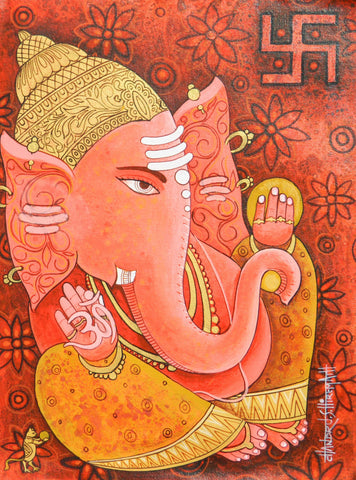 Ganesh - Canvas Prints