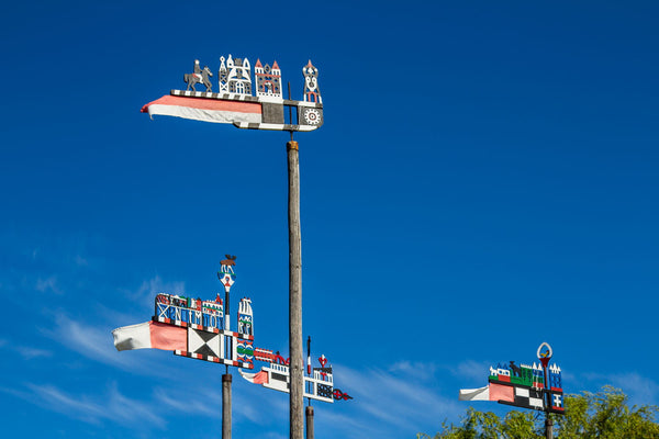 Weathercocks Of Nida - Framed Prints