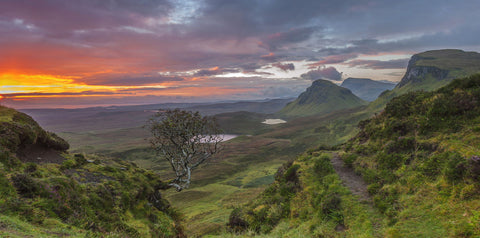 The Quiraing Isle Of Skye Scotland - Canvas Prints