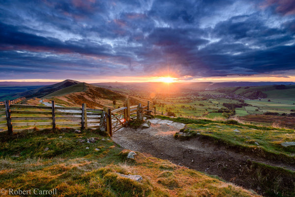 Mam-Tor - Canvas Prints