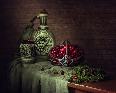Cranberry Juice by Iryna Prykhodzka