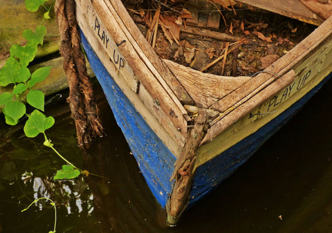 Old Wooden Boat - Framed Prints