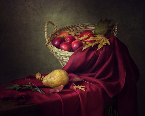 Still Life In The Colors Of Autumn by Iryna Prykhodzka