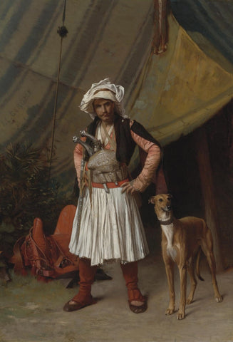 Arnaut From Cairo - Jean Leon Gerome by Jean Leon Gerome