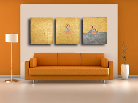 Three Aspects of the Absolute - Art Panels - Set Of 3 Gallery Wrap (16 x 18 inches each) - International - Shipping by Bulaki