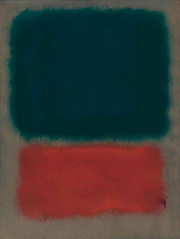 1960s Untitled - Mark Rothko Painting - Canvas Prints by Mark Rothko