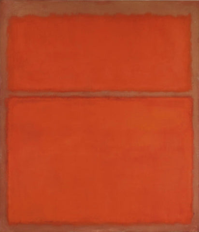 1961 Untitled - Mark Rothko Color Field Painting by Mark Rothko