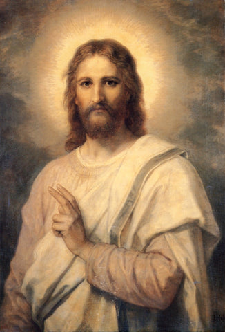 Christ in White by Heinrich Hofmann