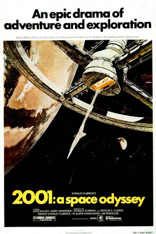 2001 A Space Odyssey - Movie Poster - Tallenge Hollywood Collection - Life Size Posters by Tim