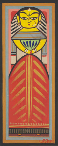 Jamini Roy - Untitled (Doll) by Jamini Roy