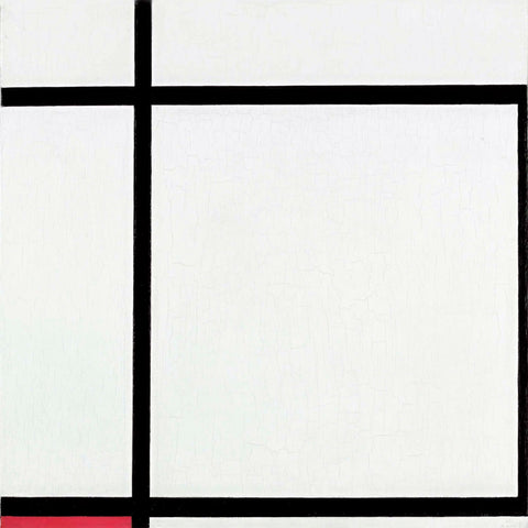 Composition With Red 1926 by Piet Mondrian