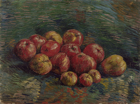 Apples - Canvas Prints by Vincent Van Gogh