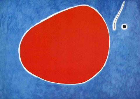 Joan Miro - The Flight Of The Dragonfly In Front Of The Sun, 1968 by Joan Miró