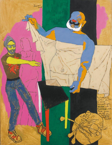 Traditional Cult by M F Husain