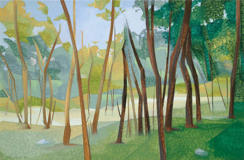 The Woods by Jehangir Sabavala