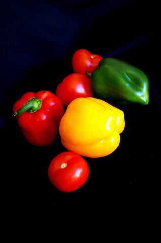 Tomates et Poivrons - Large Art Prints