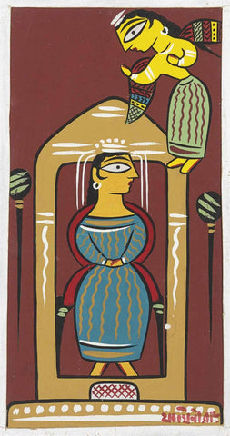 Jamini Roy - Angel by Jamini Roy