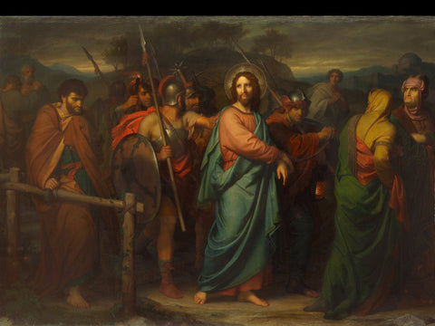 The Capture Of Christ by Heinrich Hofmann