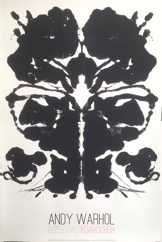 Rorschach Ink Blot - Andy Warhol by Andy Warhol