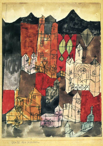 City of Churches by Paul Klee