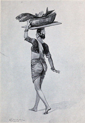 A Koli (Fisher) Woman - M V Dhurandhar - Indian Masters Artwork by M. V. Dhurandhar