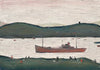 A River Scene On The Clyde - Laurence Stephen Lowry RA - Life Size Posters