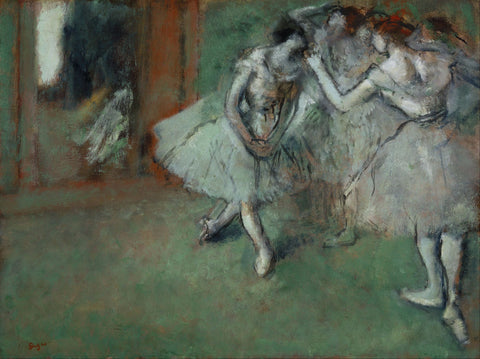 A Group of Dancers - Posters by Edgar Degas