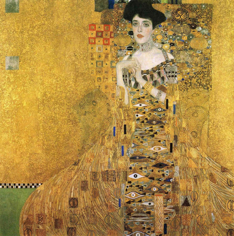 Adele Bloch-Bauer - Canvas Prints by Gustav Klimt