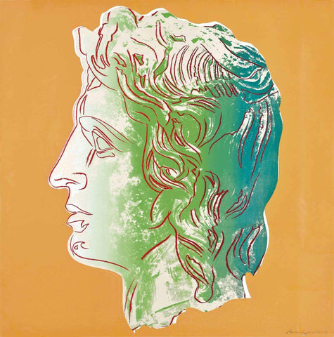 Alexander The Great - Yellow - Andy Warhol - Pop Art Painting by Andy Warhol