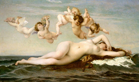 Alexandre Cabanel - Nacimiento de Venus, 1863 - Posters