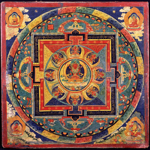 Amitayus Mandala - Buddha of Limitless Life by James Britto