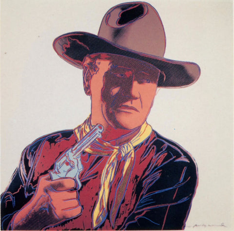 John Wayne  by Andy Warhol