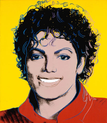 Andy Warhol - Michael Jackson - Large Art Prints by Andy Warhol