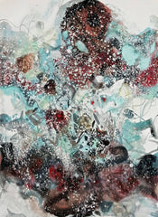 Aqua Marine - Contemporary Abstract Art Painting