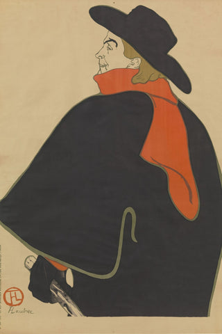 Aristide Bruant, at His Cabaret