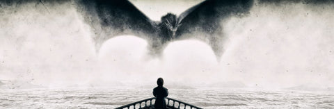 Art From Game Of Thrones - The Imp - Tyrion Lannister And Drogon - A3 Poster - Art Prints