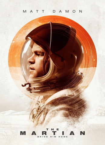 Art Poster - The Martian - Hollywood Collection - Posters by Joel Jerry
