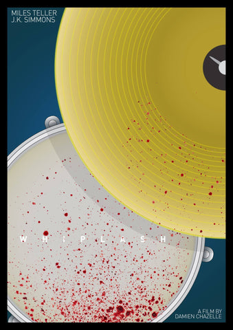 Art Poster - Whiplash - Hollywood Collection - Canvas Prints by Tim