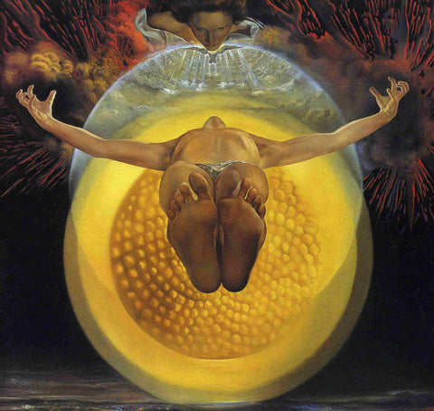Ascension - Canvas Prints by Salvador Dali