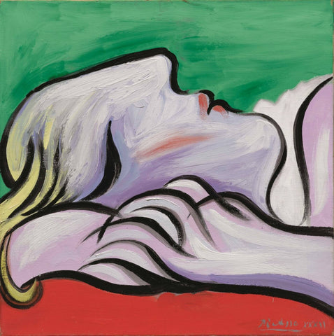 Pablo Picasso - Le sommeil - Asleep, 1932 by Pablo Picasso