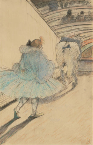 At the Circus: Entering the Ring - Posters by Henri de Toulouse-Lautrec